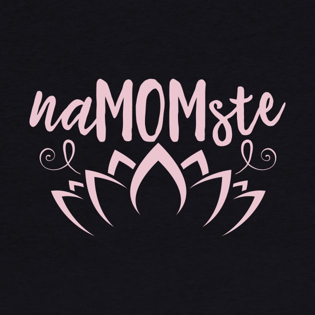 naMOMste Funny Yoga Mom by Eugenex